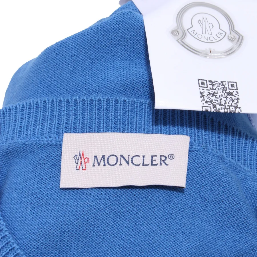 0235Y abito bimba girl MONCLER light blue cotton dress