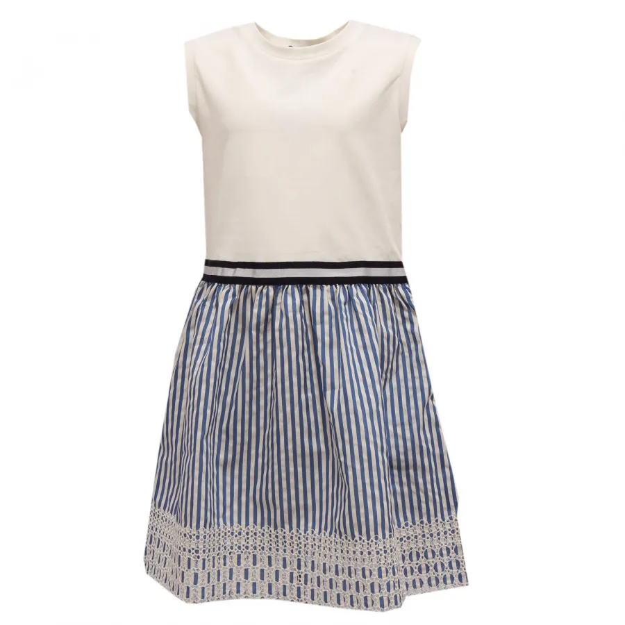 0271X abito bimba MONCLER vestito girl dress cotton sleeveless