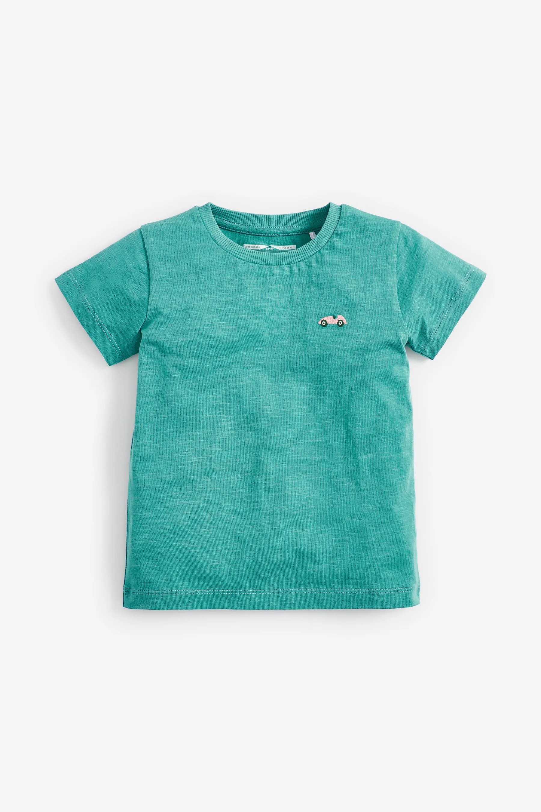 100% Cotton Short Sleeve T-Shirts 5 Pack (3mths-7yrs)    