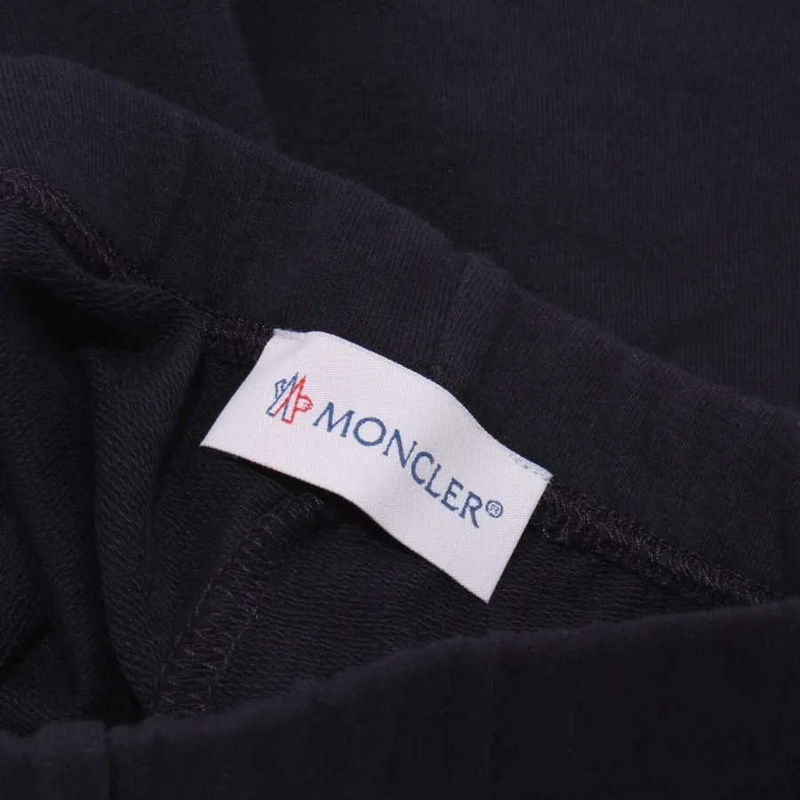1892Y pantalone bimbo boy MONCLER blue cotton trouser