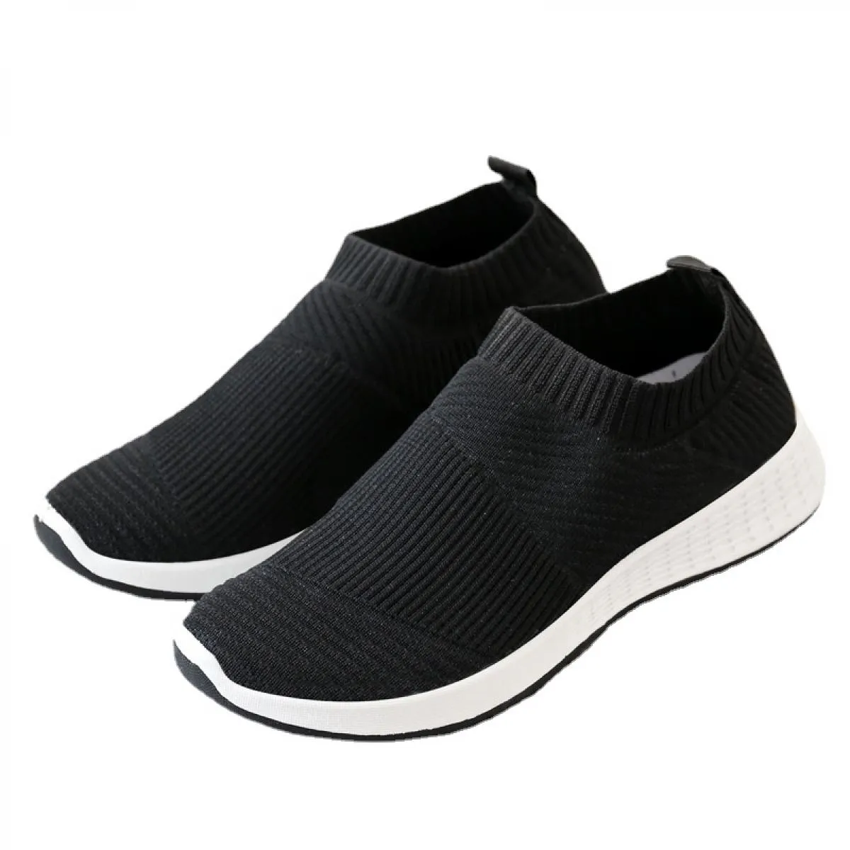 2022 nuove calze traspiranti scarpe da donna scarpe da donna mocassini moda suola morbida leggera sneakers casual con plateau do