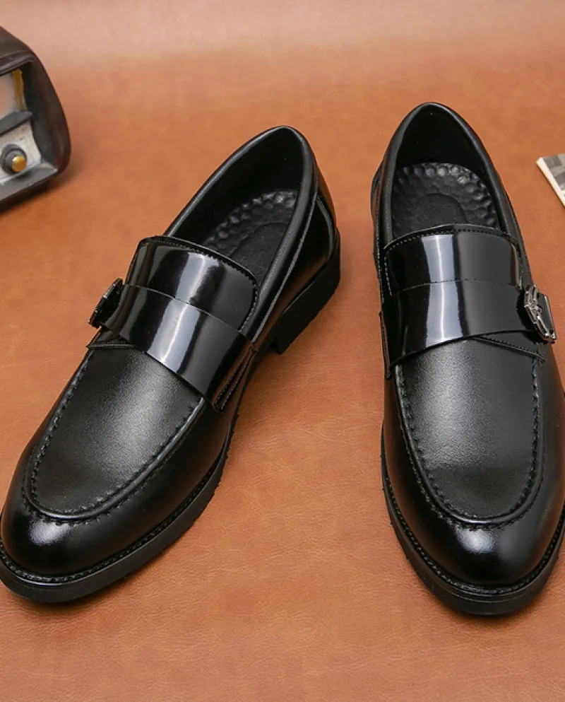 2022 Nuovi Uomini Dellannata di Modo Classico Nero Marrone Oxford Scarpe di Pelle Mocassini di Promenade di Cerimonia Nuziale C