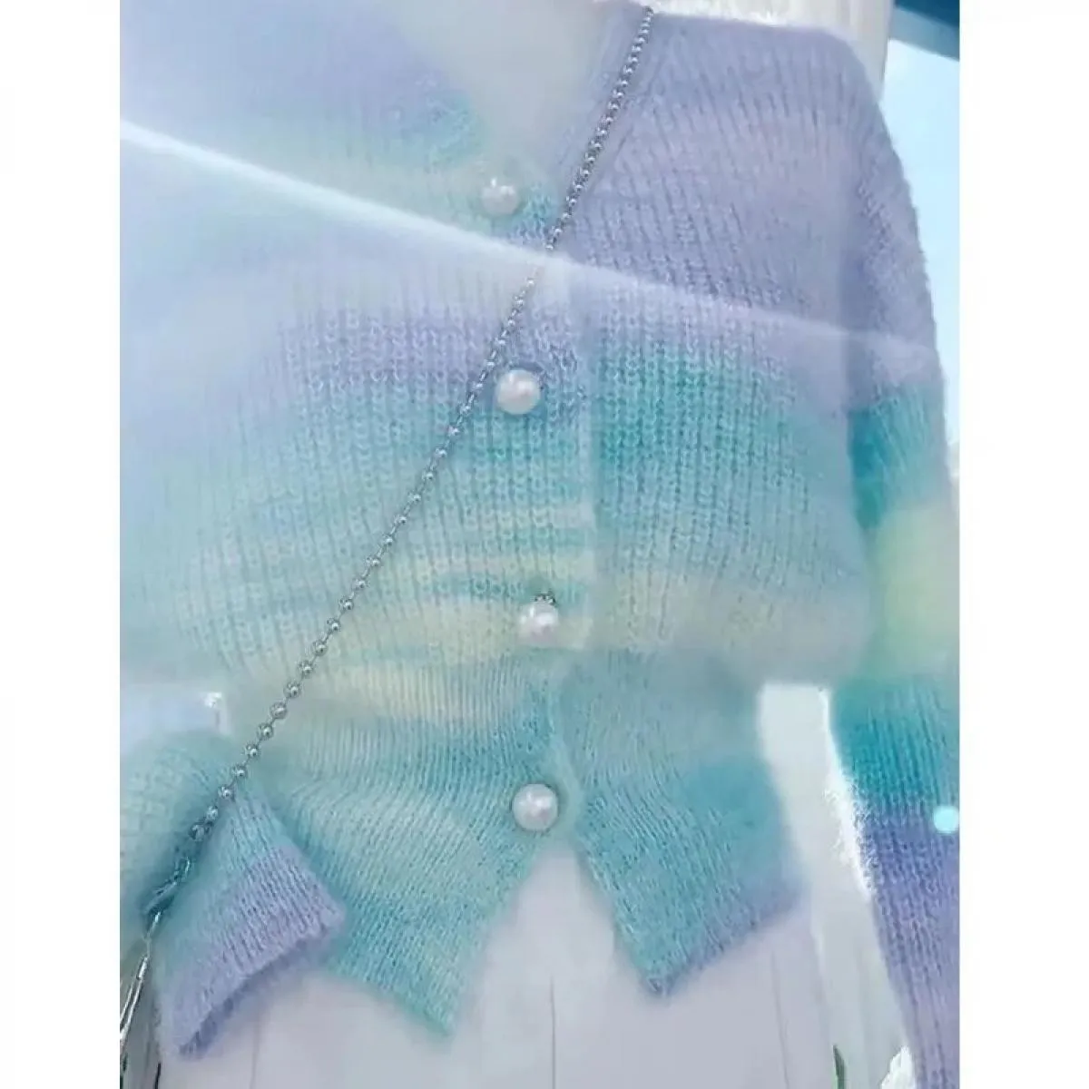 2023 nuovo maglione autunno inverno top maglione cardigan con scollo a V viola per abbigliamento donna