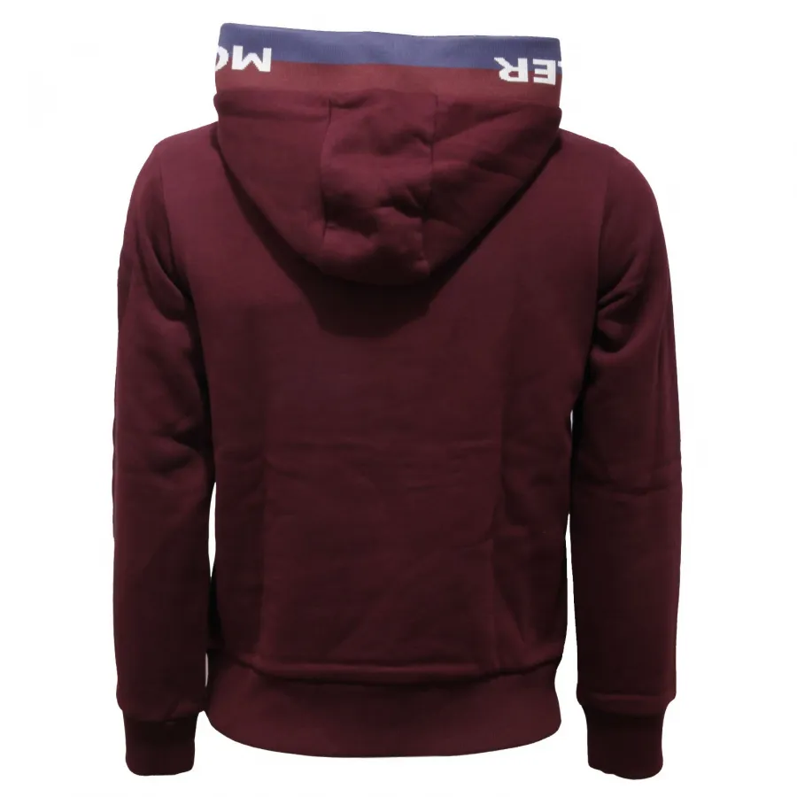4733AC felpa bimbo boy MONCLER bordeaux cotton sweater