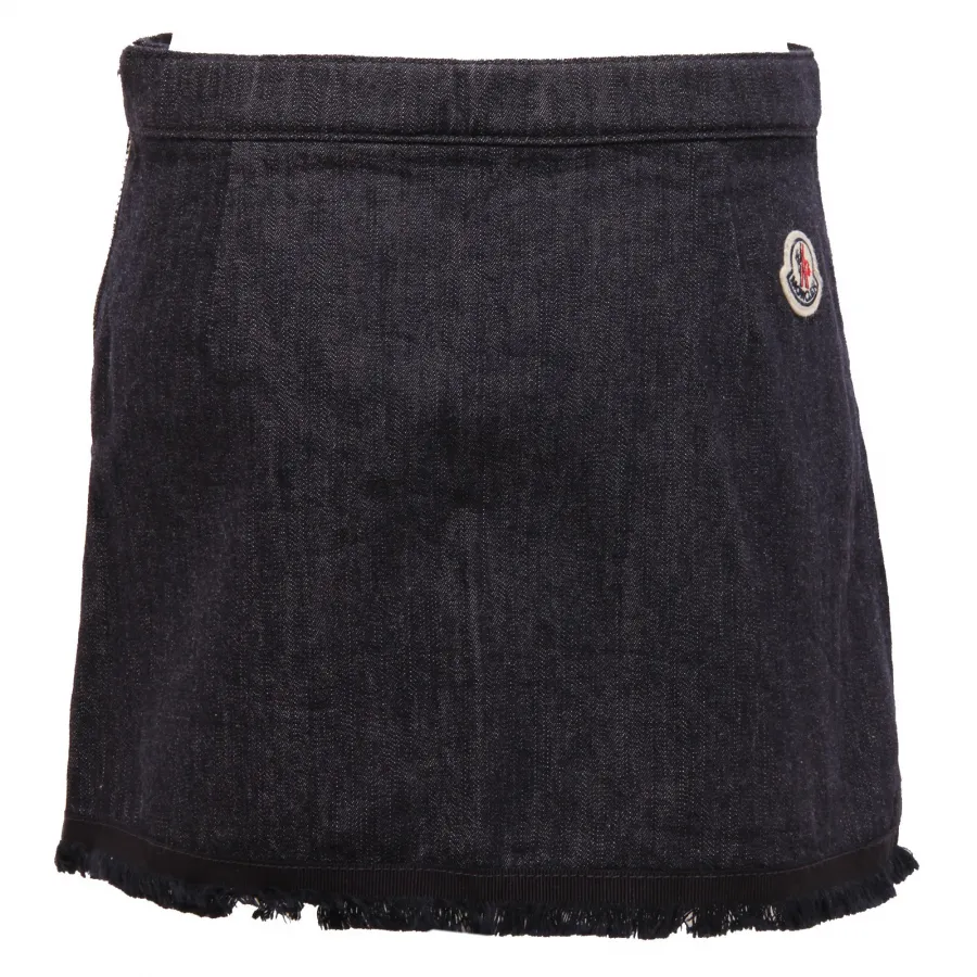 5648V gonna bimba MONCLER jeans blue skirt girl kid