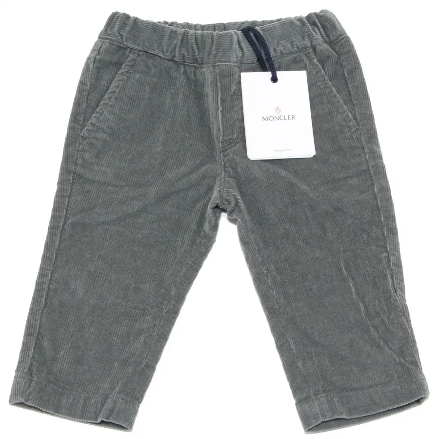6411M pantaloni velluto bimbo MONCLER kids trousers pants