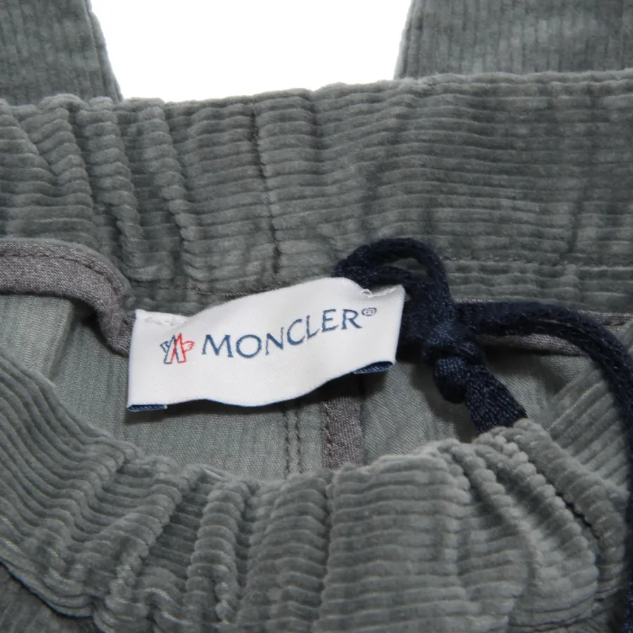 6411M pantaloni velluto bimbo MONCLER kids trousers pants