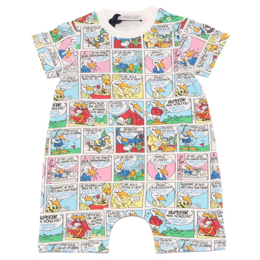 7696Y pagliaccetto UNISEX NEWBORN MONCLER body bodysuit cotton
