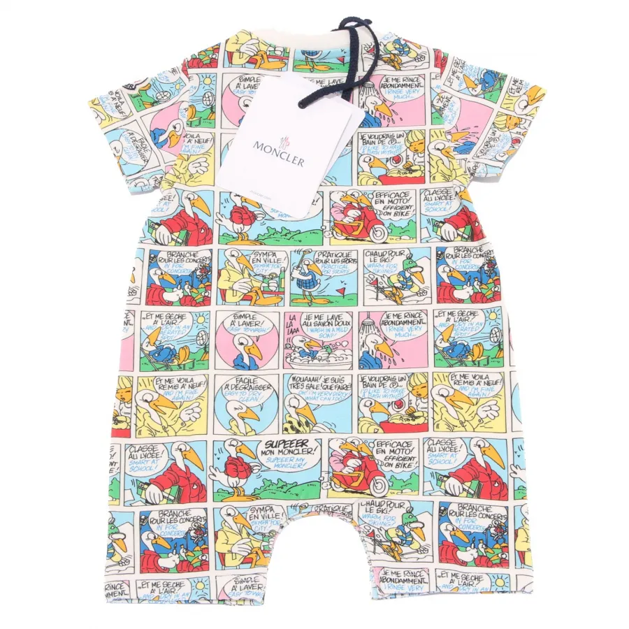 7696Y pagliaccetto UNISEX NEWBORN MONCLER body bodysuit cotton