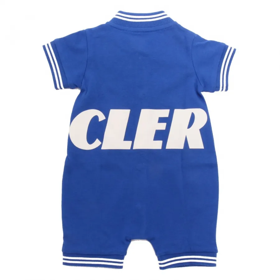 7895AH tutina bimbo boy MONCLER royal blue cotton romper kids