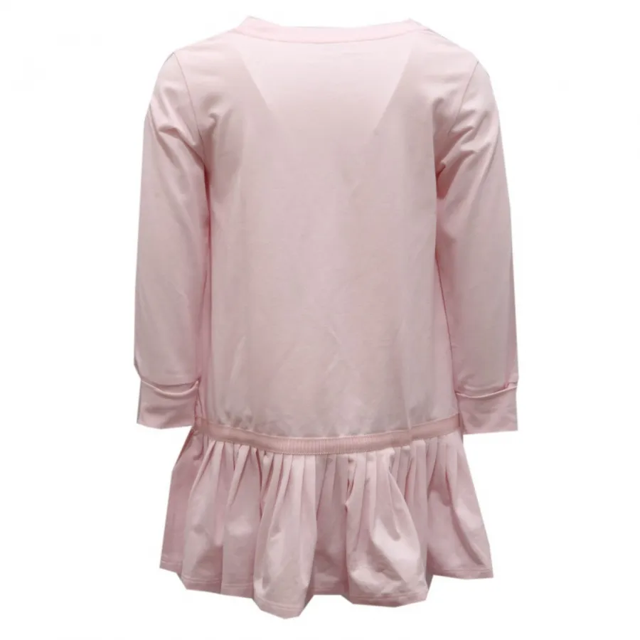 8267AH vestito bimba girl MONCLER pink cotton dress
