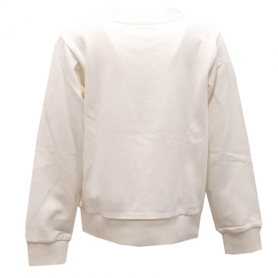 8429AH felpa bimbo boy MONCLER off white cotton sweatshirt