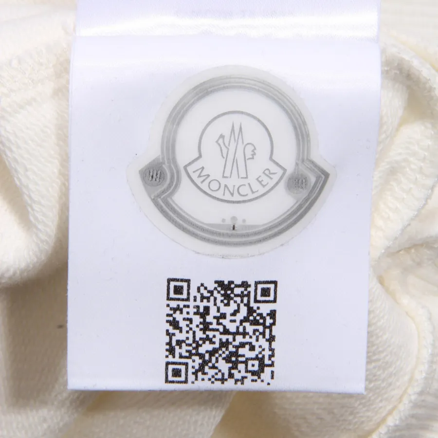8490AH felpa bimba girl MONCLER off white cotton sweatshirt