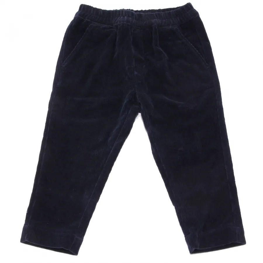 9958T pantalone bimbo MONCLER velluto blu trouser pant kid