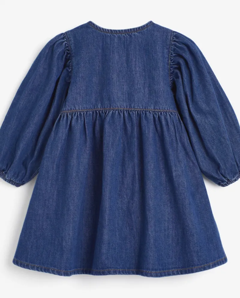 Abbigliamento per bambini Gonna di jeans Abito a maniche lunghe per bambini di nuova marca autunno