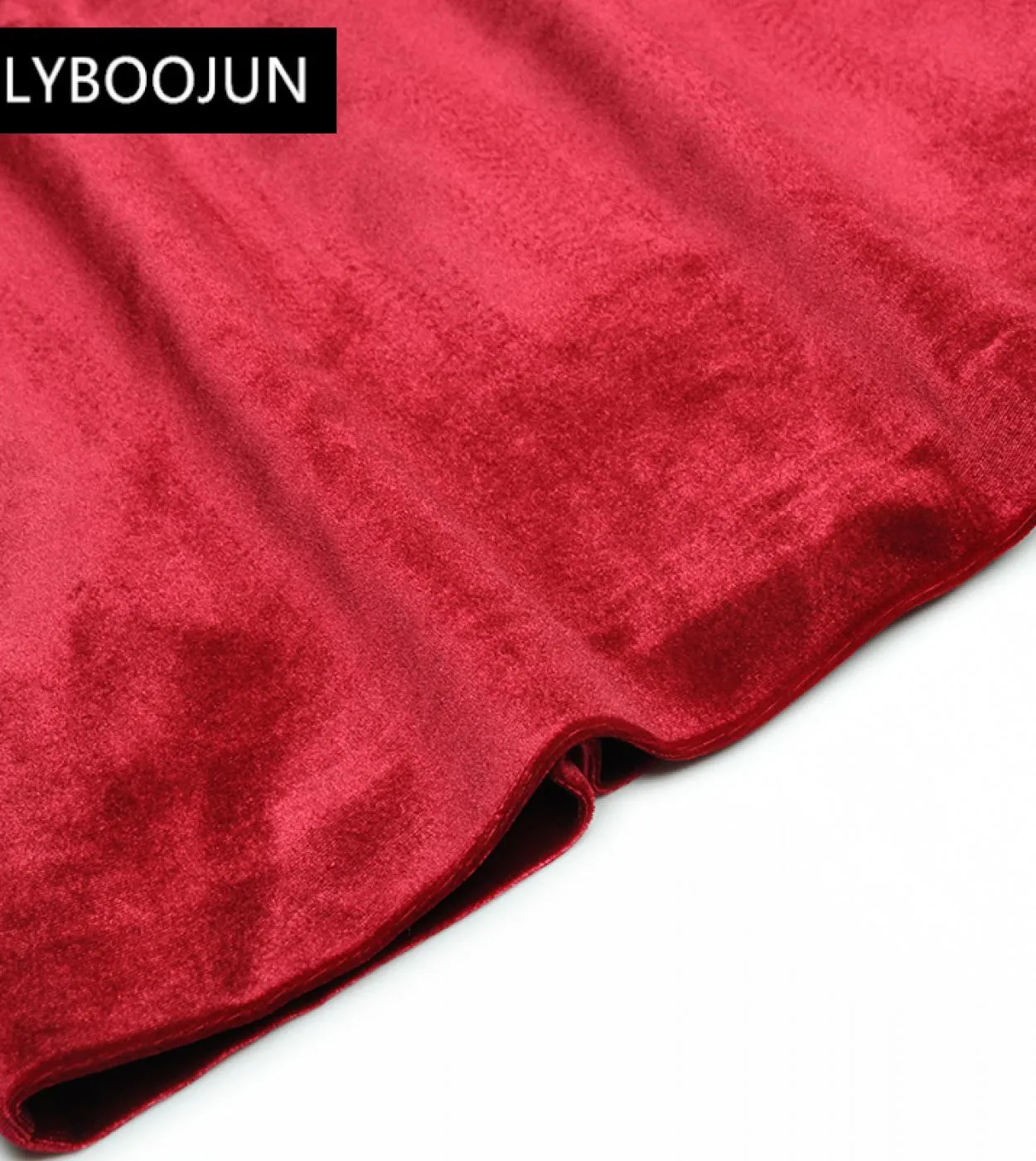 Abiti da donna 2022 Designer di lusso Velluto Matita Scollo a V Manica lunga Perline di cristallo Confezione da festa vintage Gl
