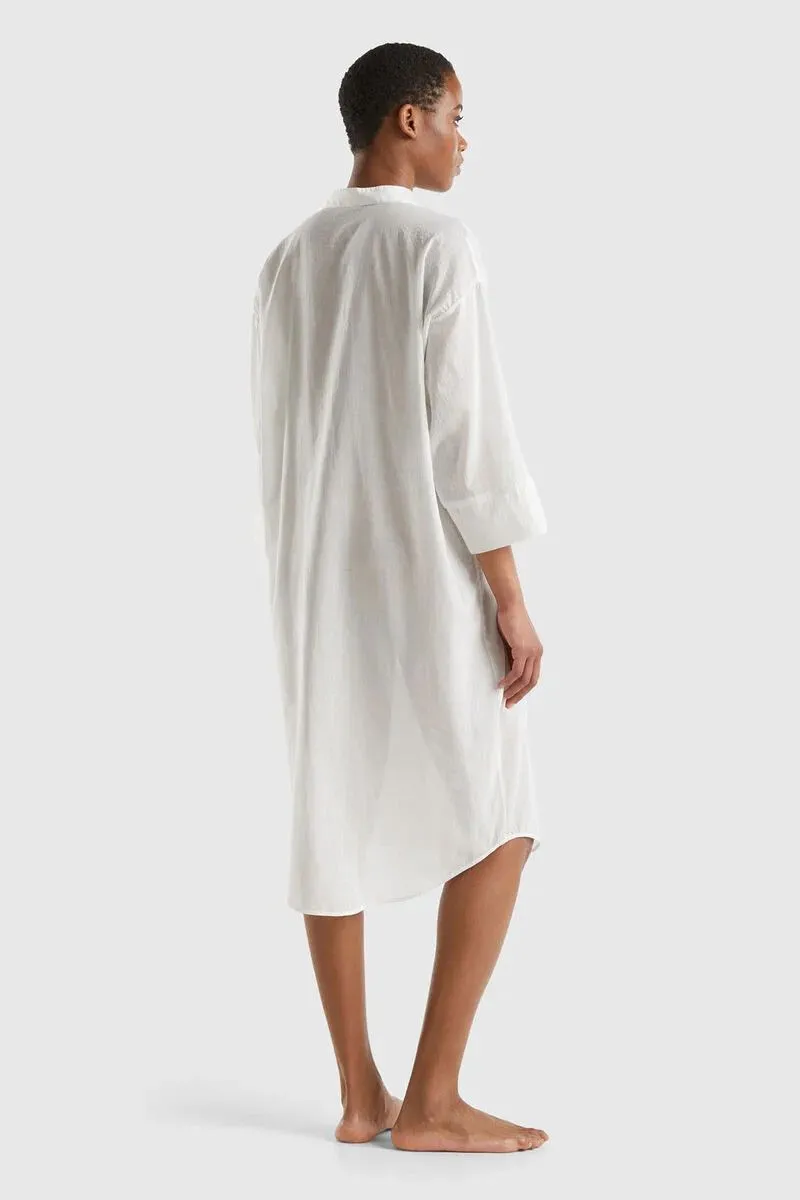 Abito a camicia donna Bianco