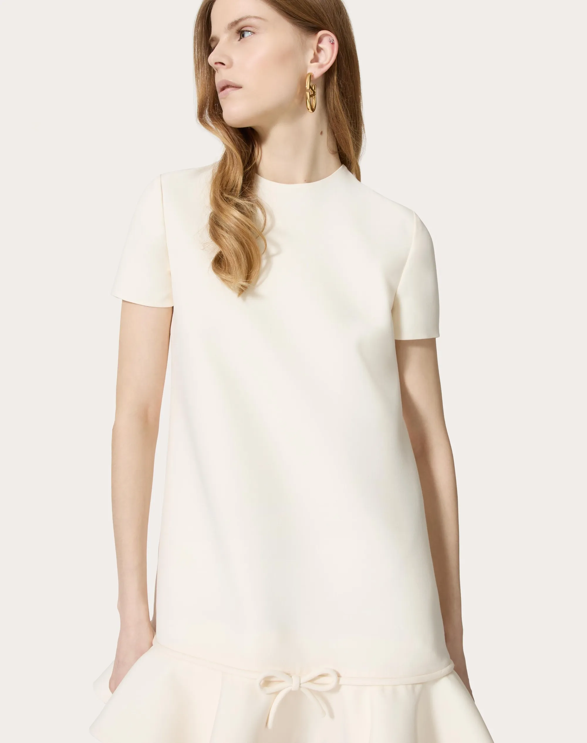 ABITO CORTO IN CREPE COUTURE
