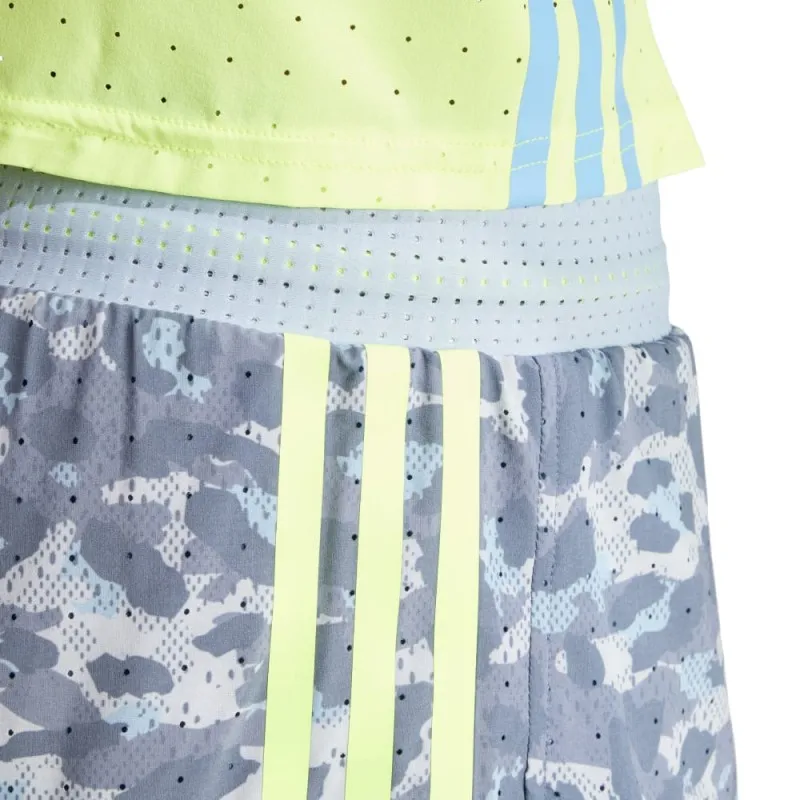 ADIDAS Pantaloncini Running Rtr Leopardati Blu Uomo
