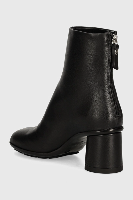 AGL stivaletti alla caviglia in pelle Curvy Bootie