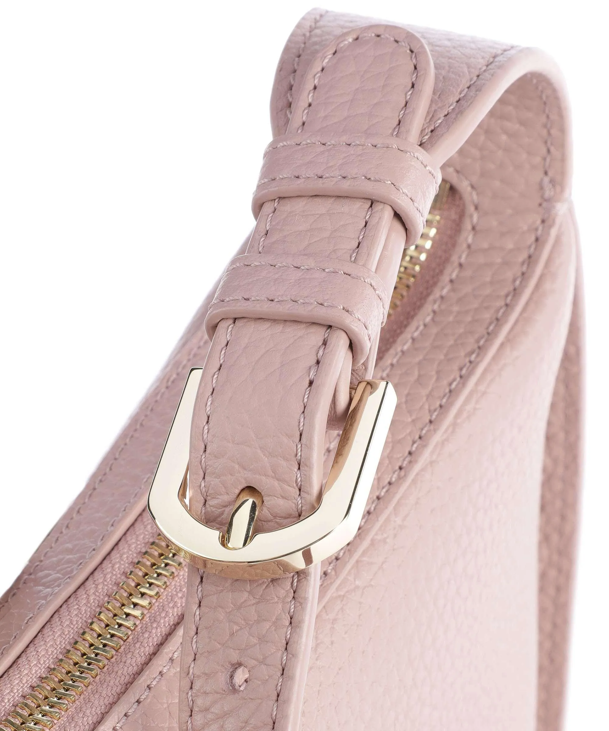  Aigner Ivy S Borsa a tracolla pelle di vacchetta grana rosa  
