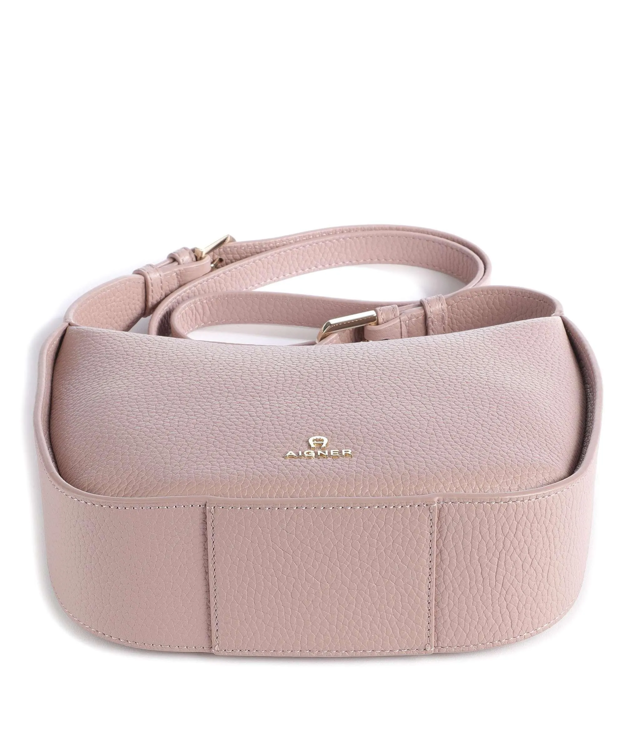  Aigner Ivy S Borsa a tracolla pelle di vacchetta grana rosa  