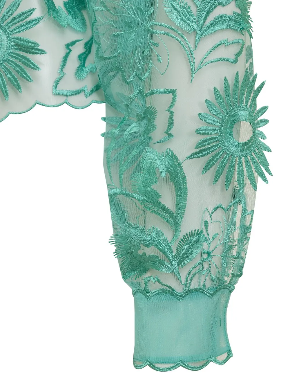 ALBERTA FERRETTI Camicia Sunflower Macramé 