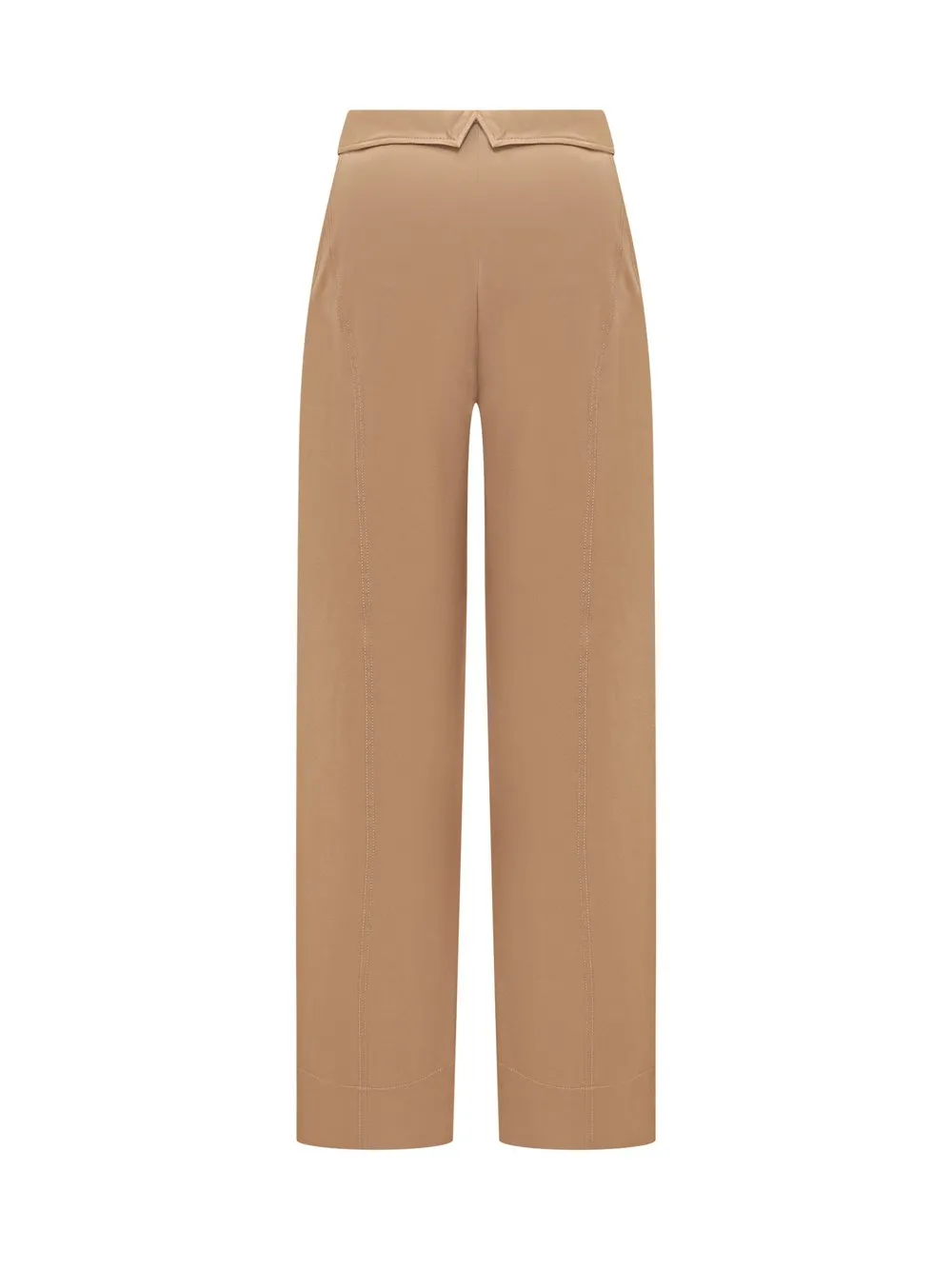 ALBERTA FERRETTI Pantalone Enver in Satin di Viscosa  