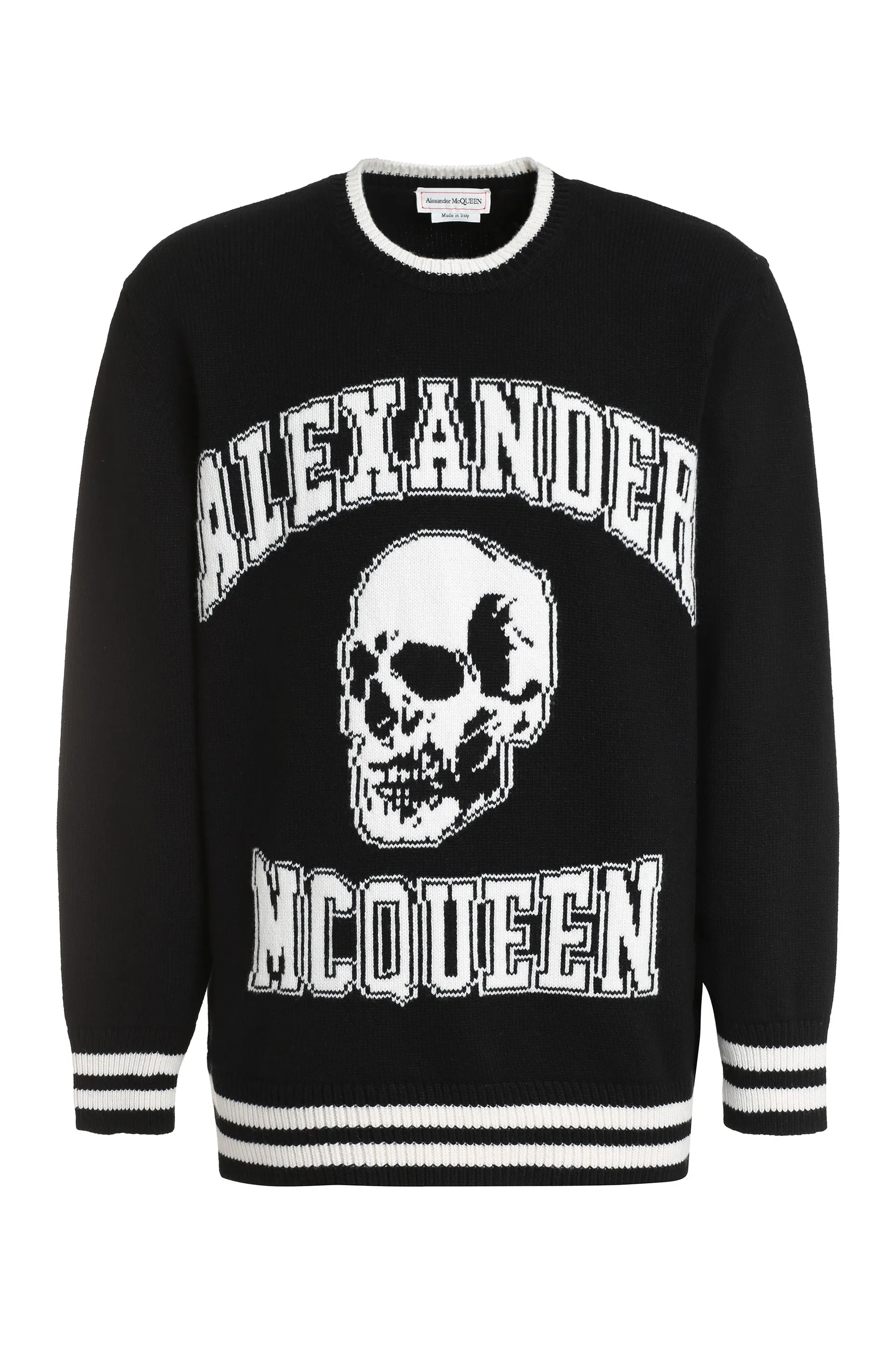 Alexander McQueen Maglione in lana e cachemire