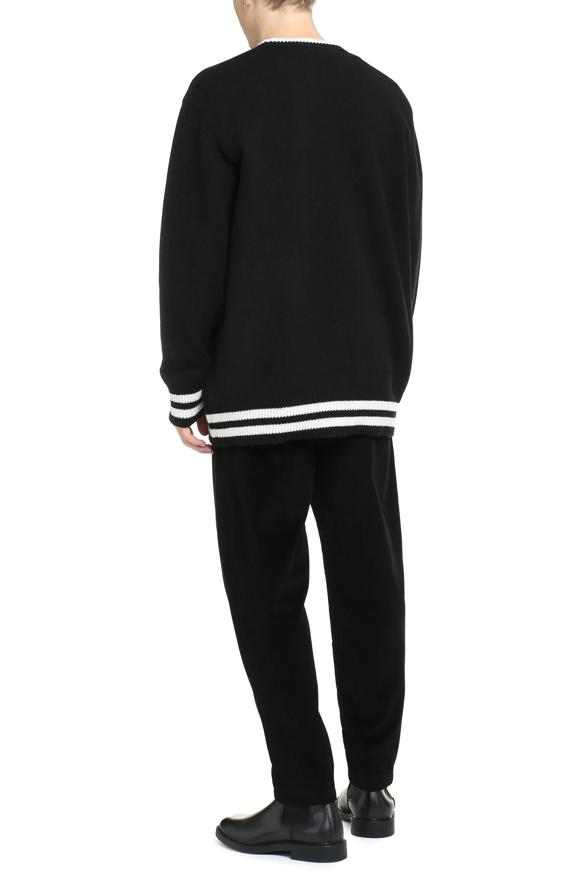 Alexander McQueen Maglione in lana e cachemire
