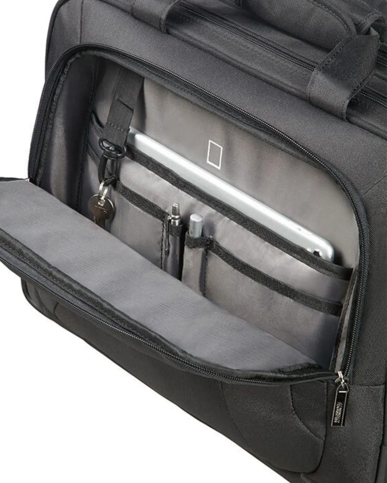 American Tourister - Cartella con ruote porta pc 15.6'' in poliestere At Work | Studioarch.com