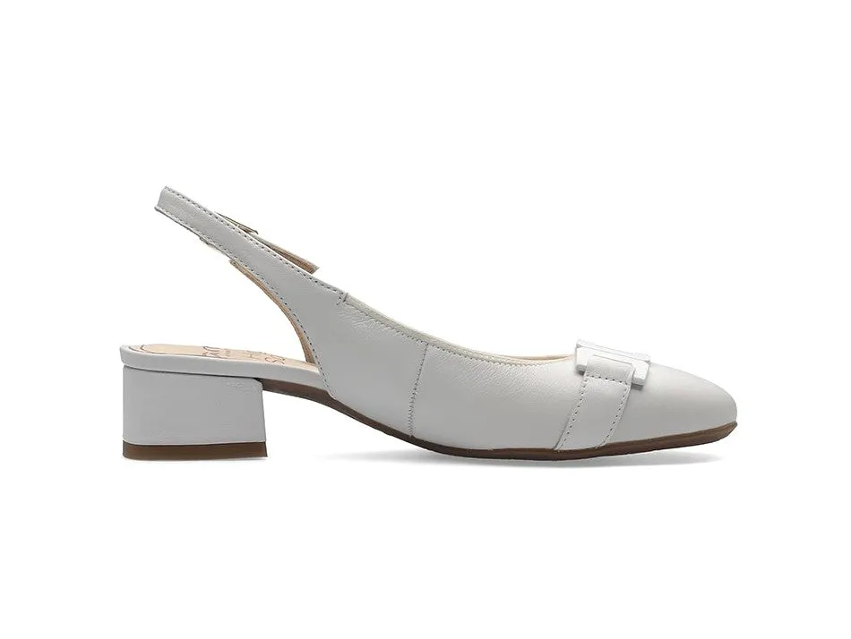 Ara Graz Slingback Comfort Tacco Basso Tomaia Pelle
