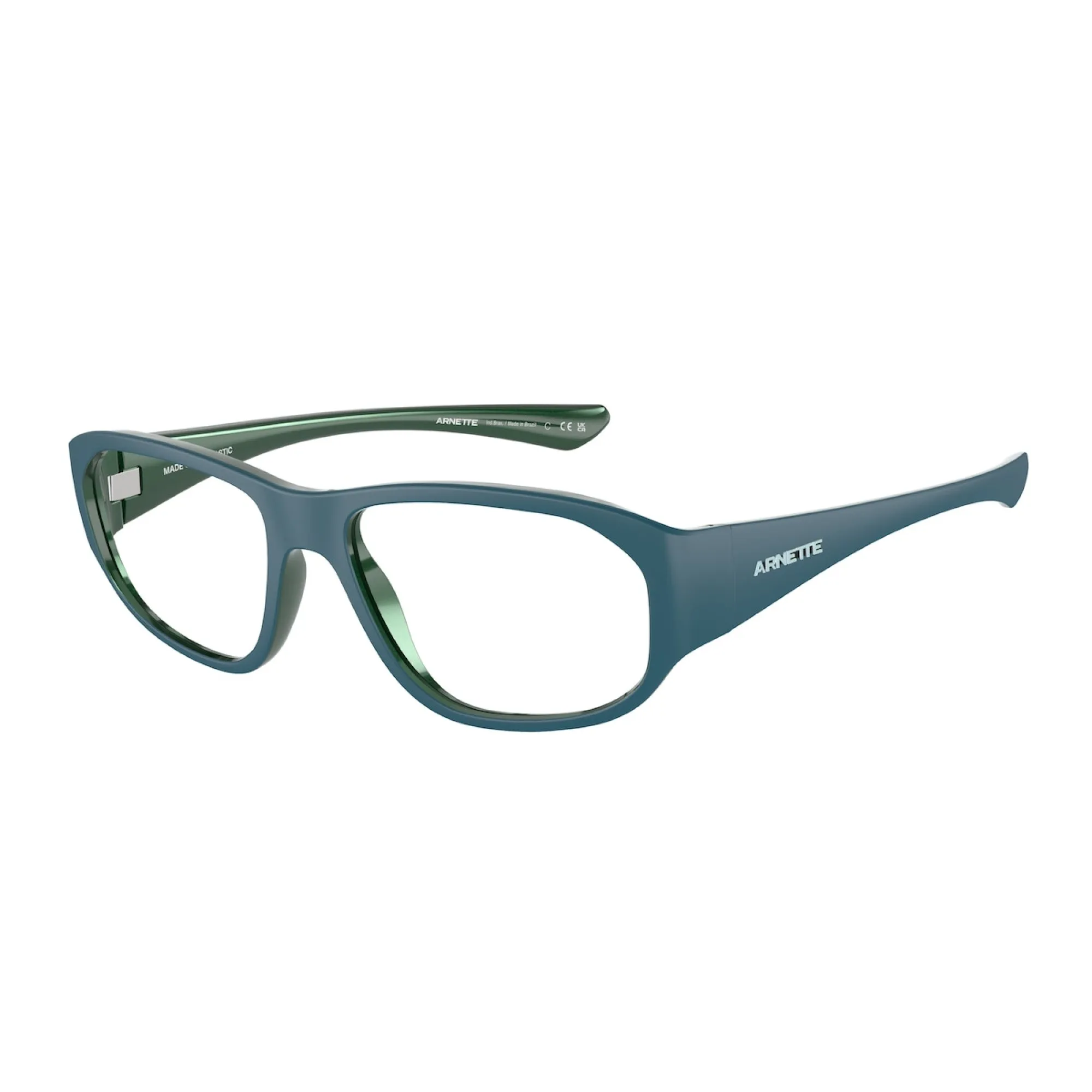   Arnette AN 7245 Gamoor 2926 Blu Opaco/smeraldo Allumina | Occhiale Da Vista Uomo 