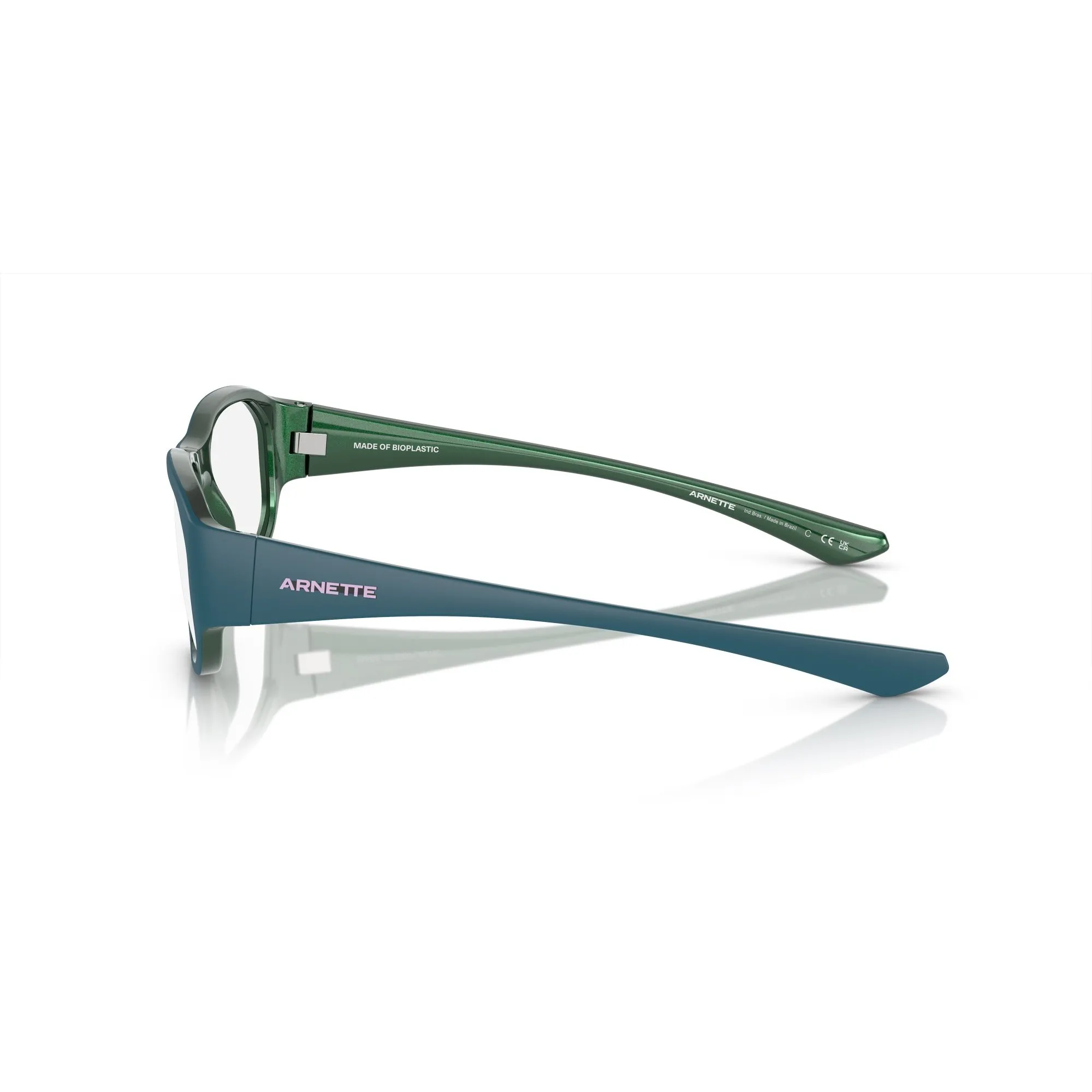   Arnette AN 7245 Gamoor 2926 Blu Opaco/smeraldo Allumina | Occhiale Da Vista Uomo 