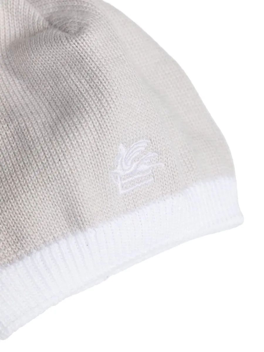 Berretto in cotone con logo Etro P/E 2024