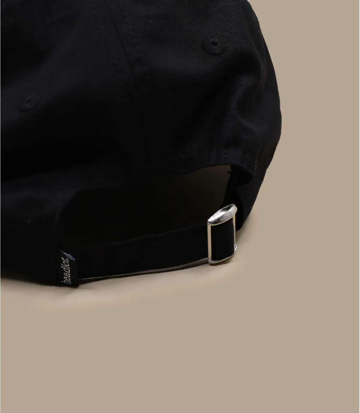       berretto nero Curve Weed     