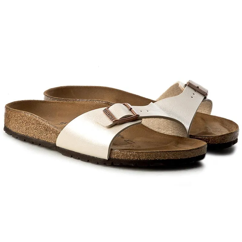 Birkenstock Madrid Graceful Pearl White