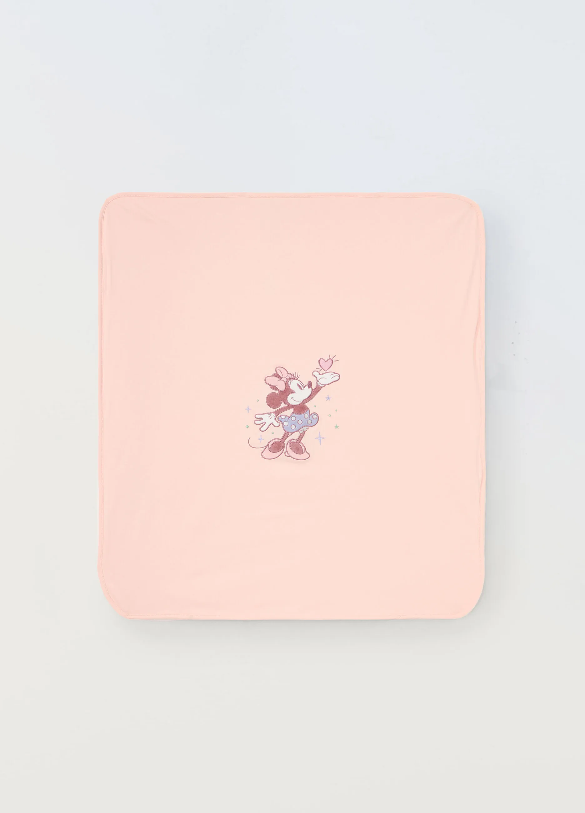 BLUKIDS  Copertina Minnie in puro cotone neonata