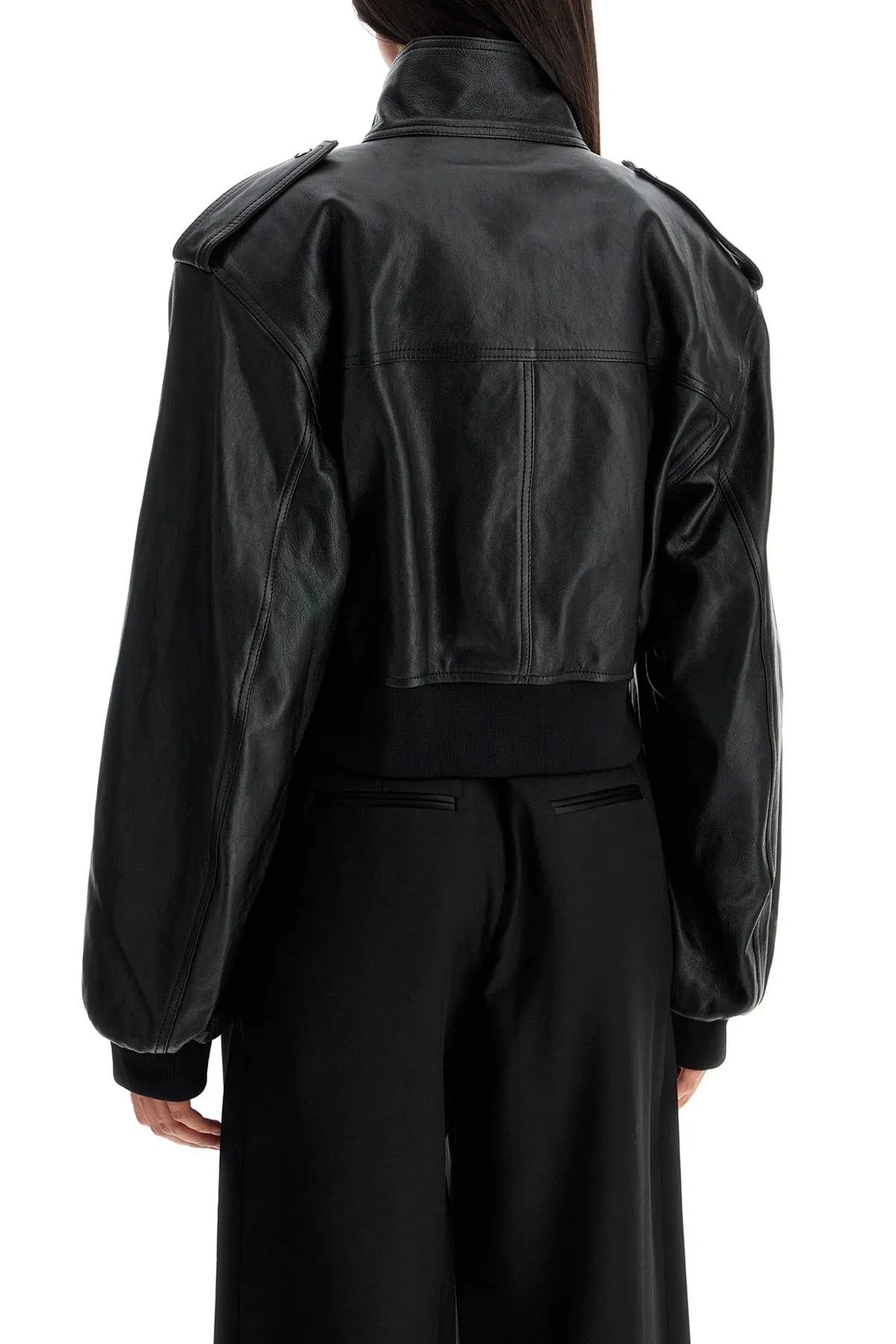 Bomber in pelle Kember