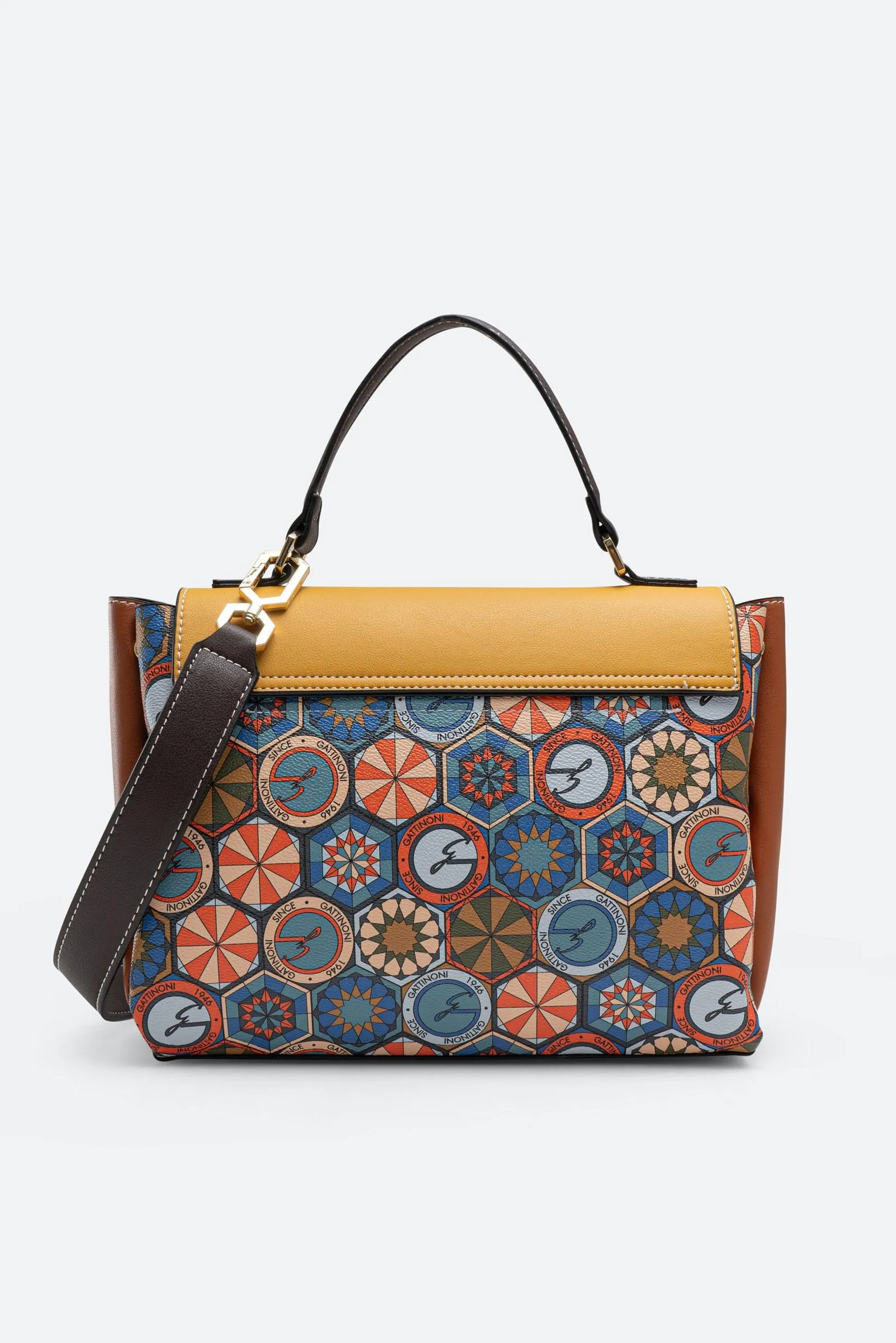 Borsa a mano multicolore