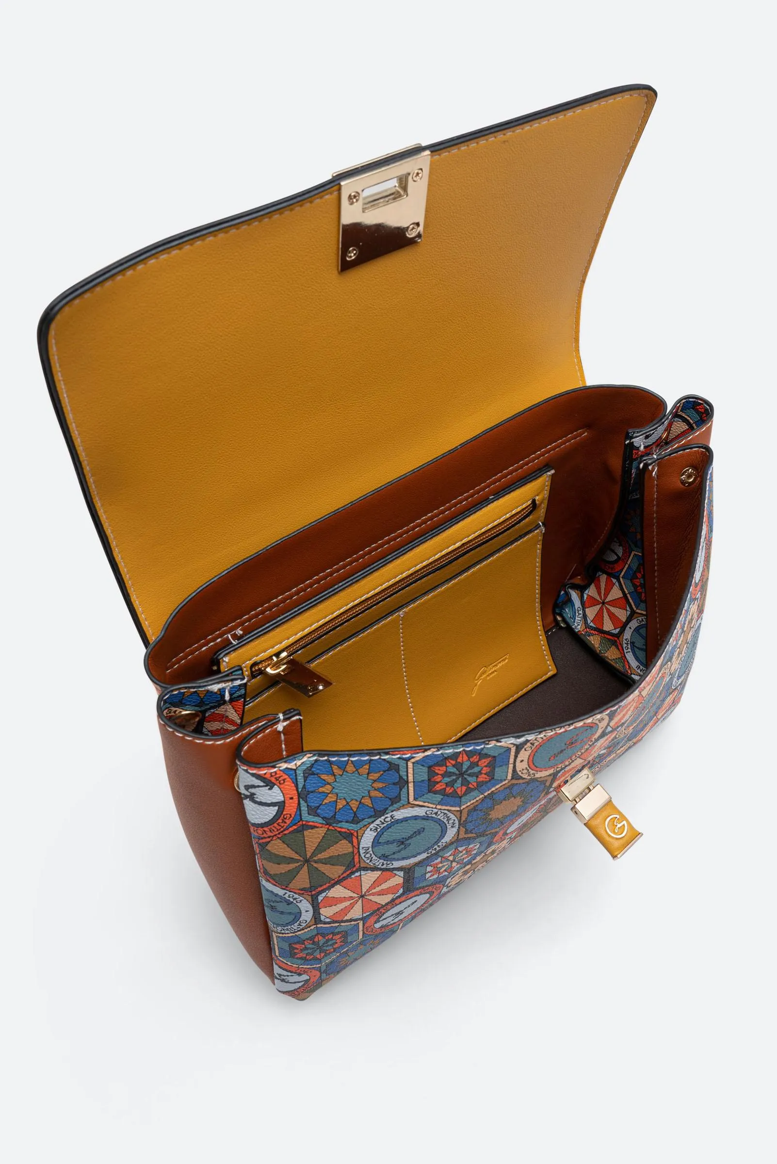 Borsa a mano multicolore