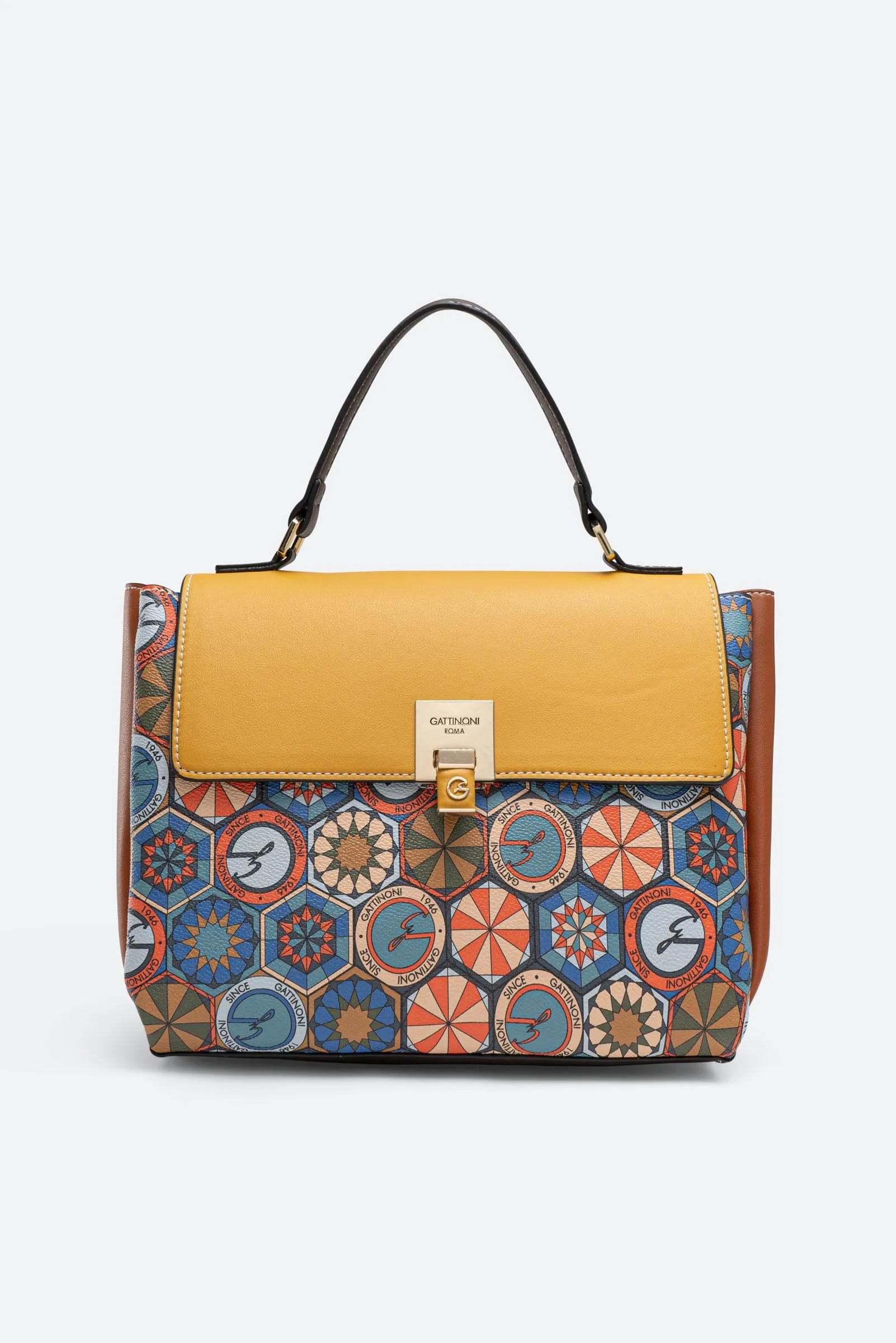 Borsa a mano multicolore