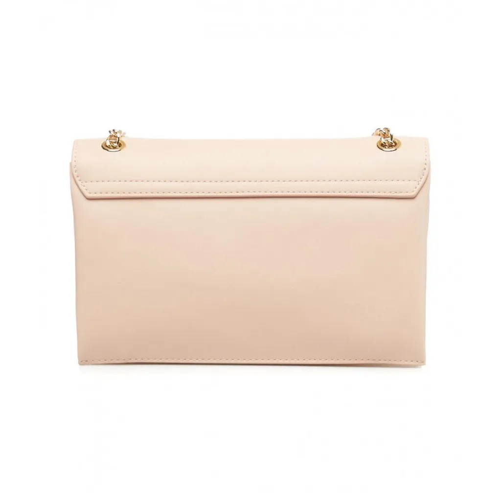Borsa a tracolla con Logo rosa chiaro