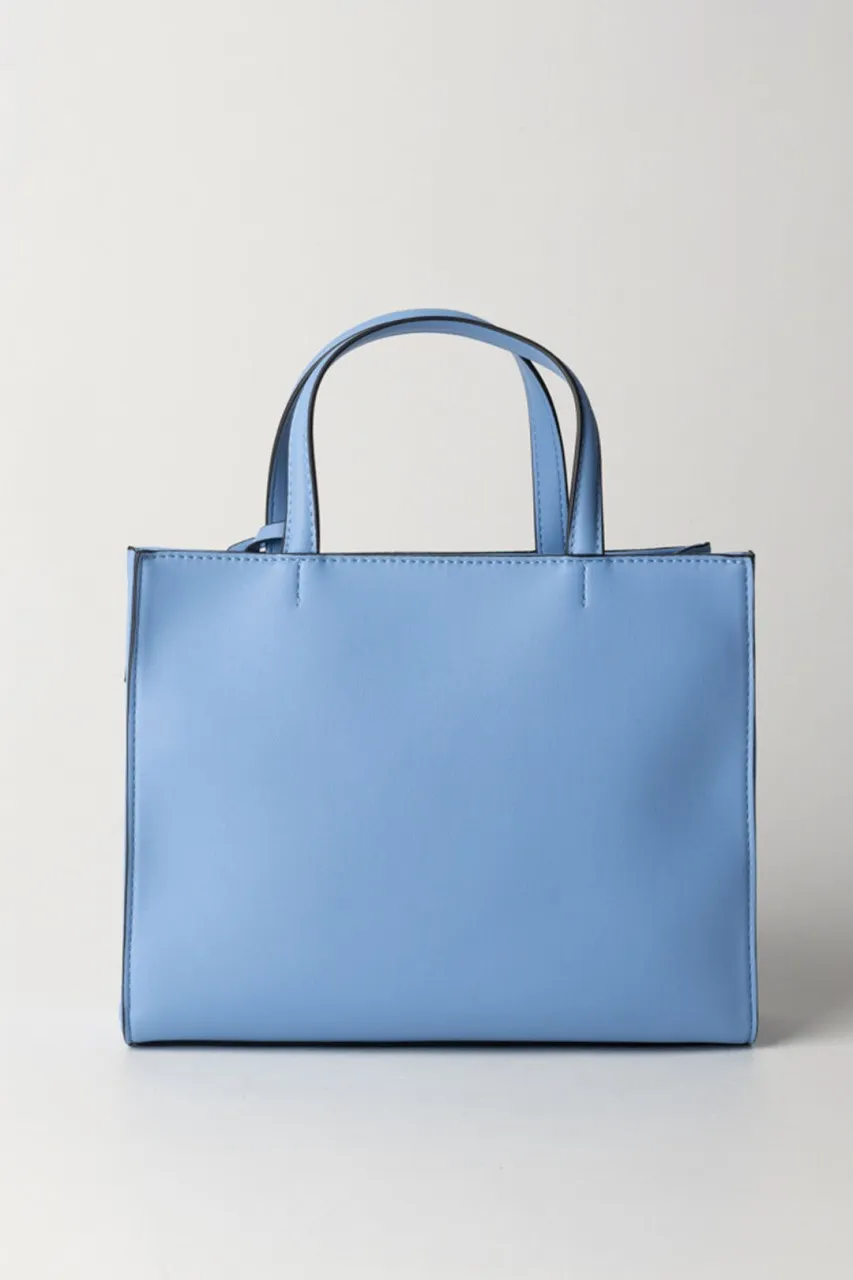 Borsa a tracolla con nappa BLUE CHALCEDONIE