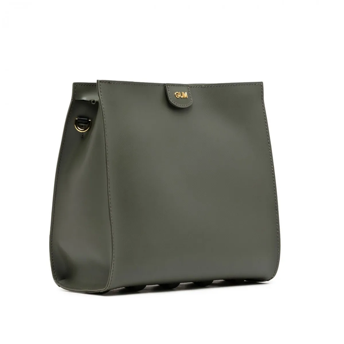 Borsa A Tracolla Media Maxi Studs, Verde