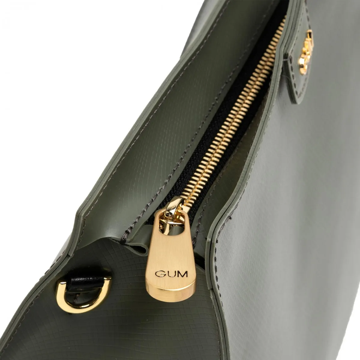 Borsa A Tracolla Media Maxi Studs, Verde