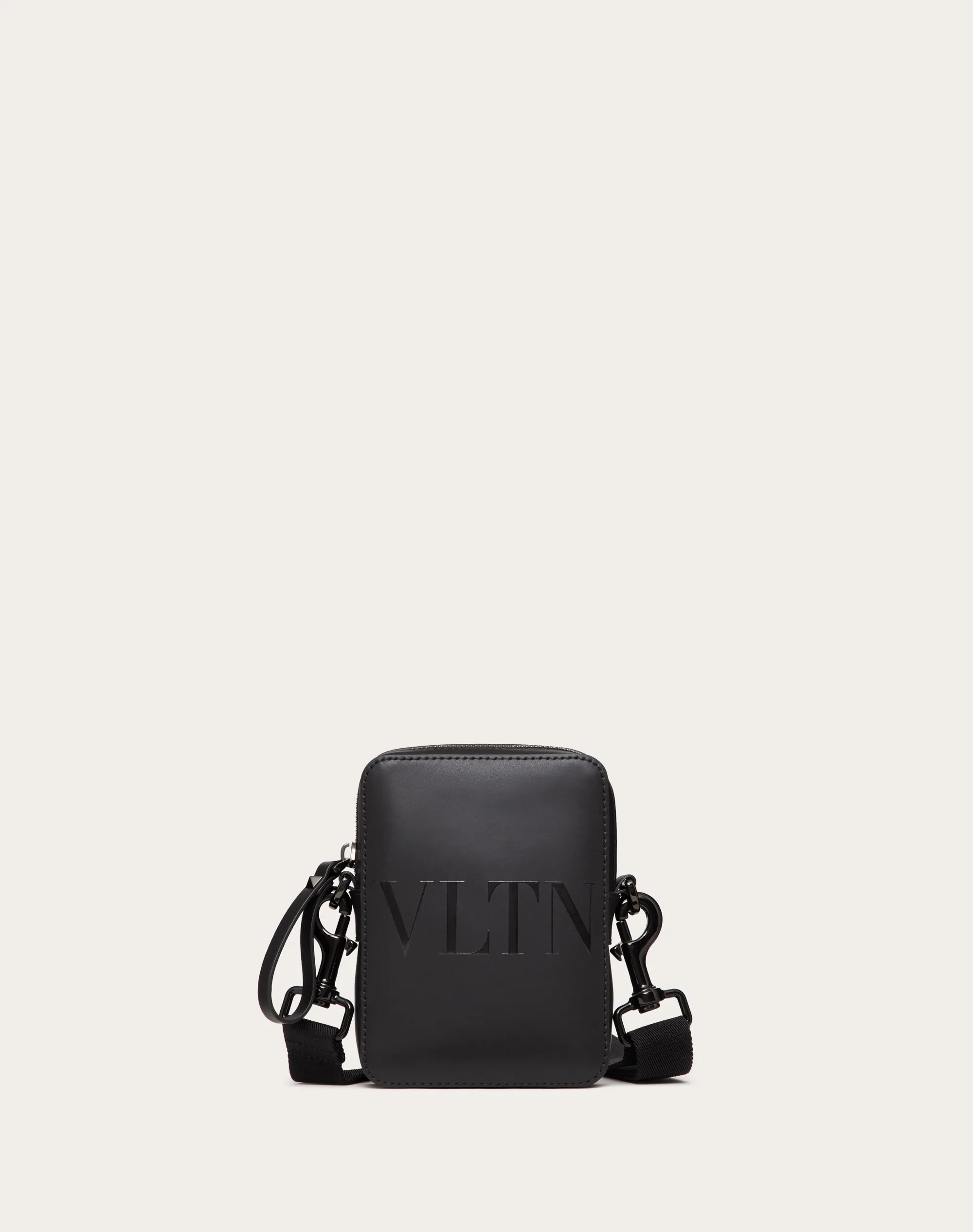 BORSA A TRACOLLA PICCOLA VLTN IN PELLE