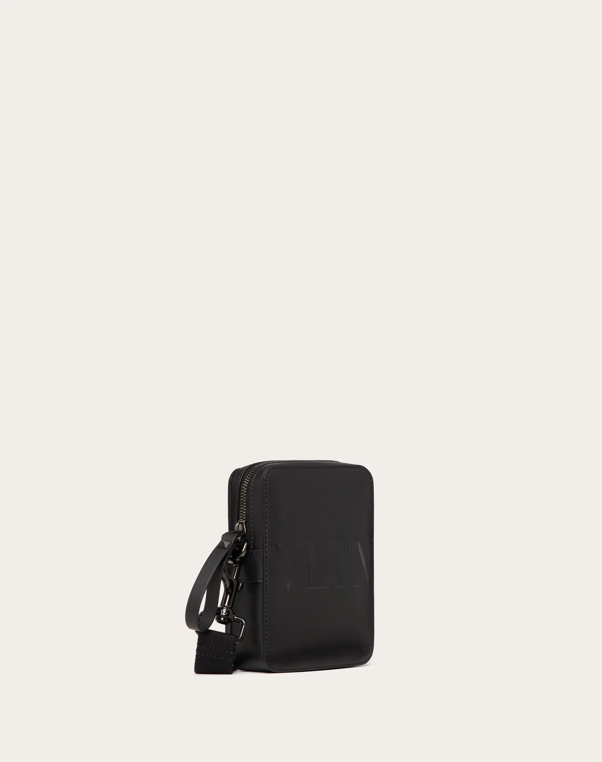 BORSA A TRACOLLA PICCOLA VLTN IN PELLE