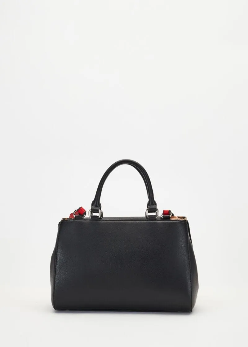 Borsa con dettagli in cavallino