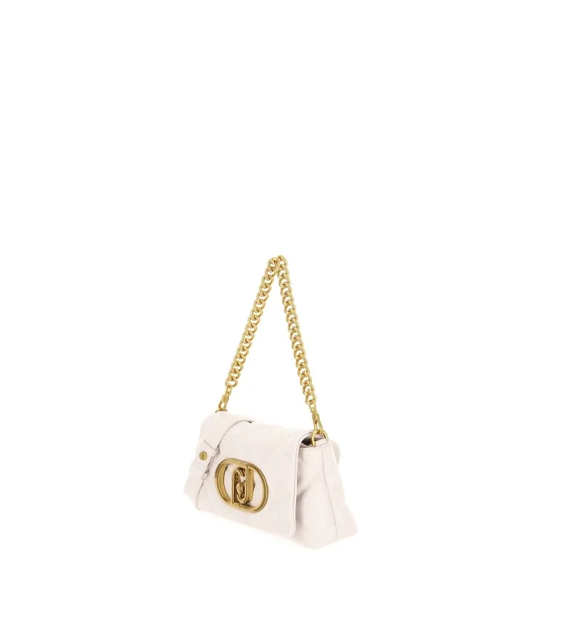Borsa similpelle trapuntata